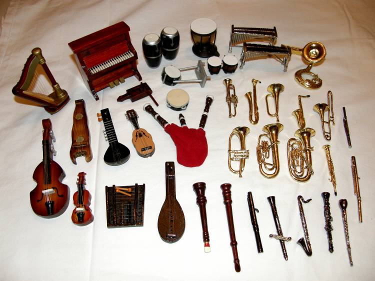 Miniatura Instrumentos Músicales | Portal para coleccionistas, hobbys Anuncios Gratis,